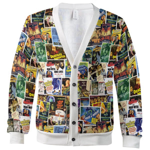 Vintage Horror Movies Cardigan