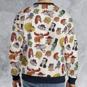 Memory of Jay Ward All-over Print Sweatshirt