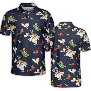 Casper Richie Rich Harvey Comic Characters AOP Men/Women Polo Shirt