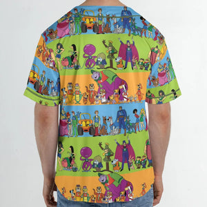 Yogi Yahooeys Scooby Doodies Really Rottens Laffalympics Unisex Baseball Jersey
