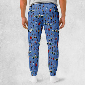Speed Racer Characters Pattern Sweatpants