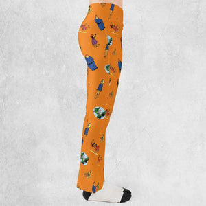 Kung-Fu Friends Hong Kong Phooey Flare Leggings