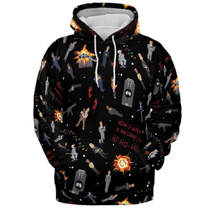All-over Print Hoodie - BB4CCKGM - - 2