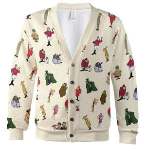 Wacky Races Characters Cardigan