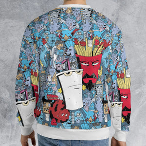 Aqua Teen Hunger Force All-over Print Sweatshirt
