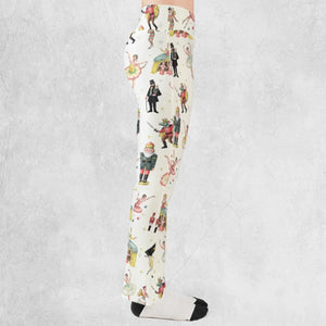 Plum Fairy for Holiday The Nutcracker Flare Leggings