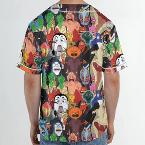 Ghostbusters Cartoons Villains Unisex Baseball Jersey