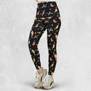 Dice Cat DnD Legging