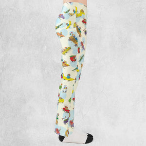 The Busy World of Richard Scarry Flare Leggings