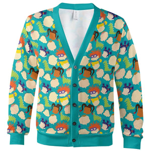 90s Cartoon Baby Cardigan