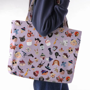 Iconography Rudolph the Red-Nosed Reindeer Large Tote Bag