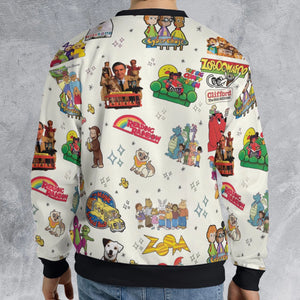 If You Were A PBS Kid All-over Print Sweatshirt