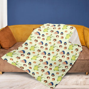 Pete's Dragon Characters Fleece Blanket
