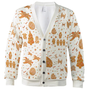 Gingerbread Christmas Star Wars Cardigan