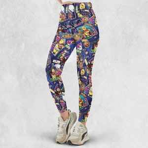 Pooh Bear Halloween Legging