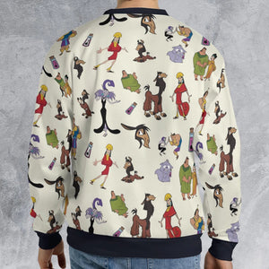Kuzco and Friends The Emperor's New Groove All-over Print Sweatshirt