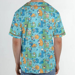 Total Party Kill DnD Unisex Baseball Jersey