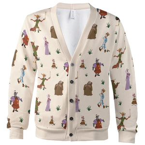 Oo-de-lally Robin Hood Characters Cardigan