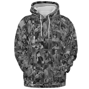 All-over Print Hoodie - CVTMUJEW - - 2
