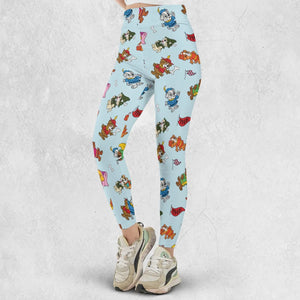 Pup Power The Biskitts Legging