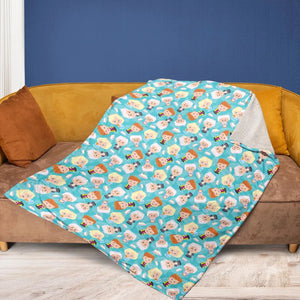 Little Dolls The Golden Girls Fleece Blanket