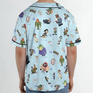 Danger Mouse Duckula Return Unisex Baseball Jersey