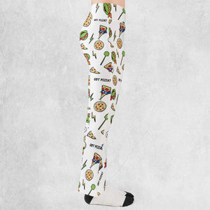 Got Pizza Teenage Mutant Ninja Turtles Flare Leggings