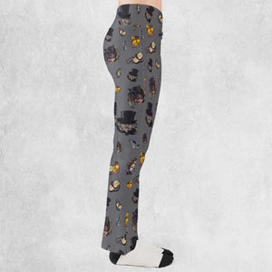 90s Returns Penguin and Catwoman Flare Leggings