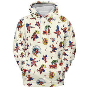 Budweiser Bud Man All-over Print Hoodie