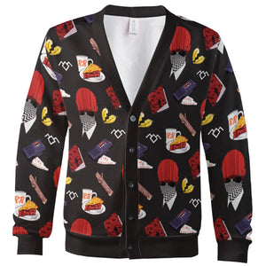 Twin Peaks Pattern Cardigan