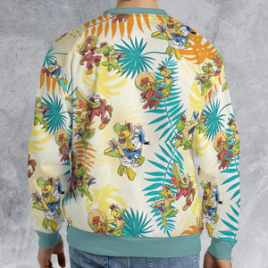 Tropical The Three Caballeros All-over Print Sweatshirt