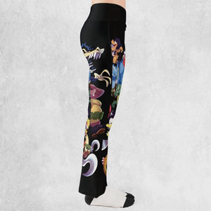 Krem Krew Donkey Kong Flare Leggings