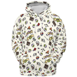 Roll With Pride DnD All-over Print Hoodie