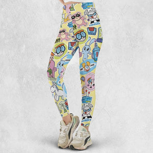 Dee Dee Mandark Dexter's Laboratory Funny Legging