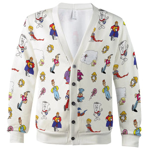 Schoolhouse Rock Characters Cardigan