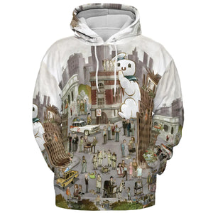 Ghostbusterland Ghostbusters All-over Print Hoodie