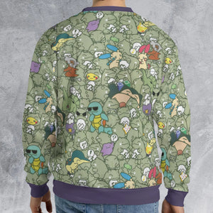 Epic Pokemon Pattern All-over Print Sweatshirt