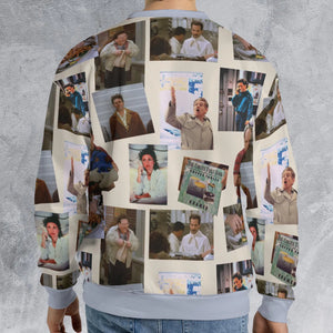 Seinfeld Famous Scenes All-over Print Sweatshirt