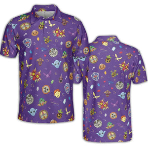 The Final Days The Legend of Zelda AOP Men/Women Polo Shirt