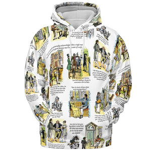 All-over Print Hoodie - HK73DL28 - - 2