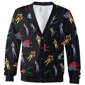 The Super Powers Team Super Friends Cardigan