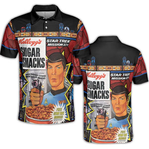 Sugar Smacks Star Trek AOP Men/Women Polo Shirt