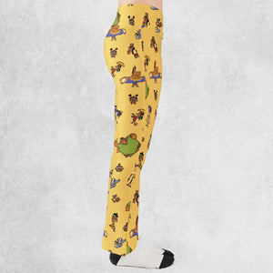 Groovy Threads The Emperor's New Groove Flare Leggings