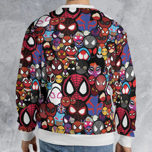 Spide-Mania Spider-Verse All-over Print Sweatshirt