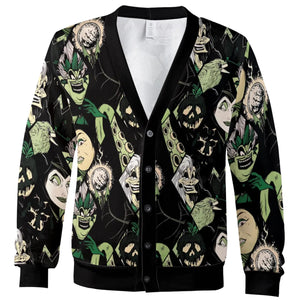 The Villains Pattern Cardigan