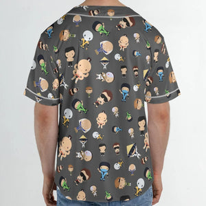 Finish Him Mortal Kombat Unisex Baseball Jersey