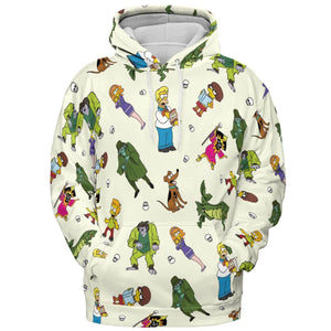 Mystery Simpsons All-over Print Hoodie