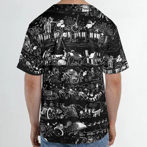 Nightmare Journey Unisex Baseball Jersey