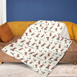 Avoid The Noid Yo Noid Fleece Blanket