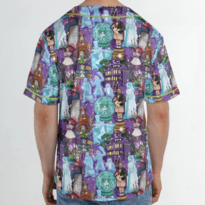 Foolish Mortal Supply Haunted Mansion Unisex Baseball Jersey